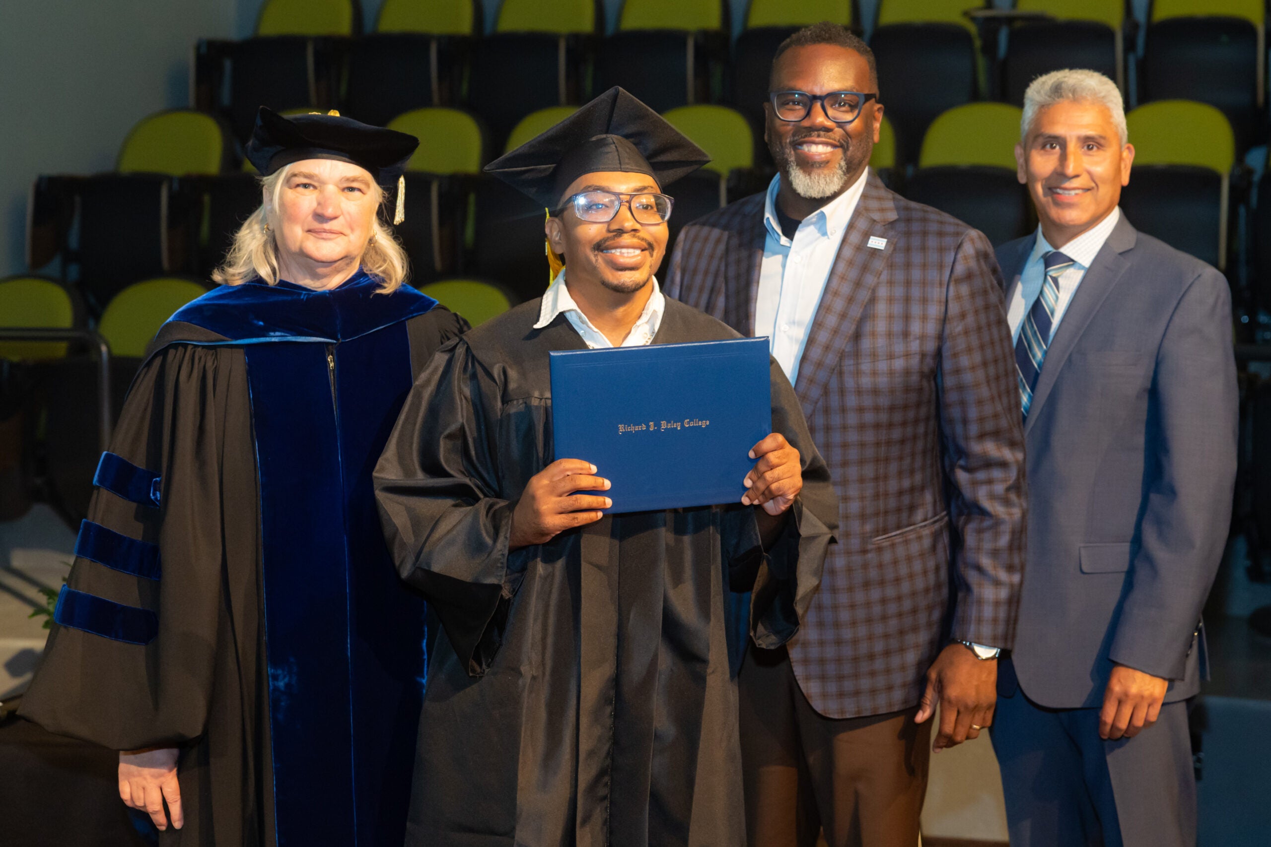 City Colleges of Chicago, Richard J. Daley College,  Special Children's Charities, and Anixter Center Celebrate First Cohort Completers of the After 22/OLAS Program