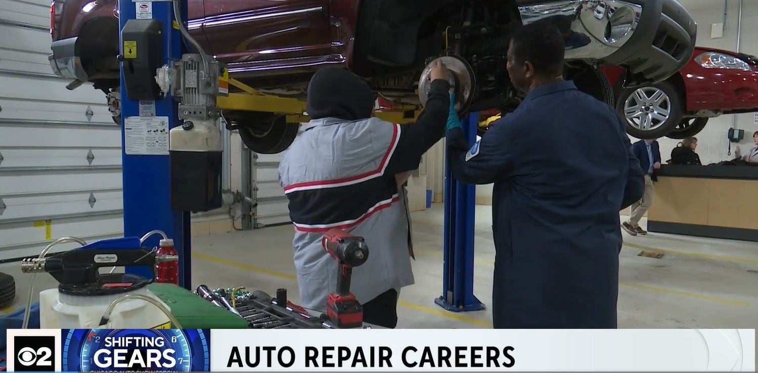 CBS 2 Chicago Shares that City Colleges of Chicago is the Place to Learn to be an Auto Mechanic or EV technician