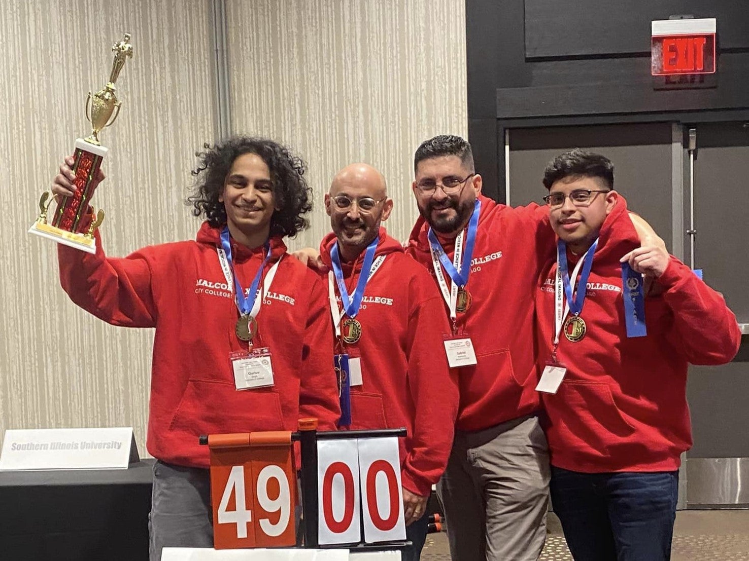 Malcolm X Radiography Students Earn First Place at State Competition