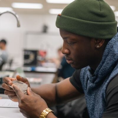 Paleontology Lab at Truman College Helps Students See Themselves as Scientists